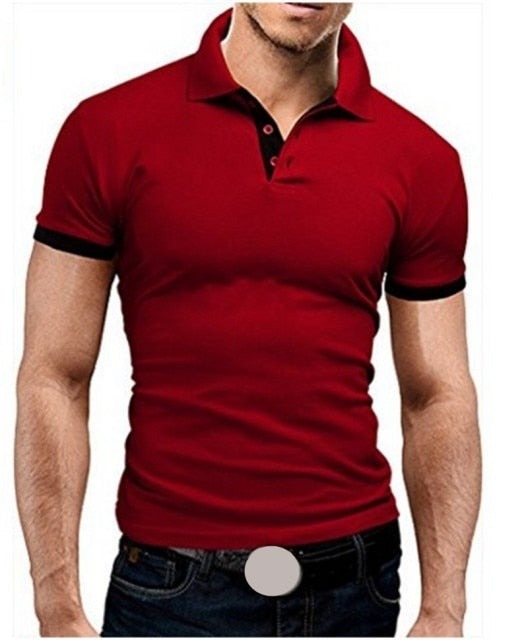 Summer Short Sleeve Fashion Casual Polo Shirt