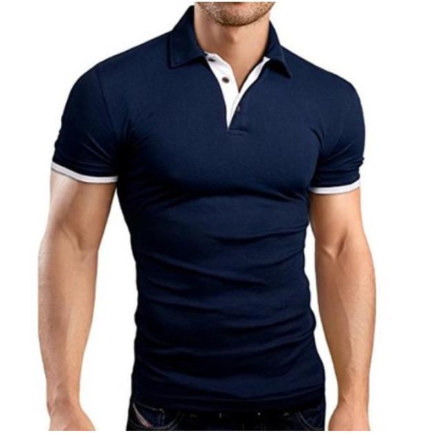 Summer Short Sleeve Fashion Casual Polo Shirt