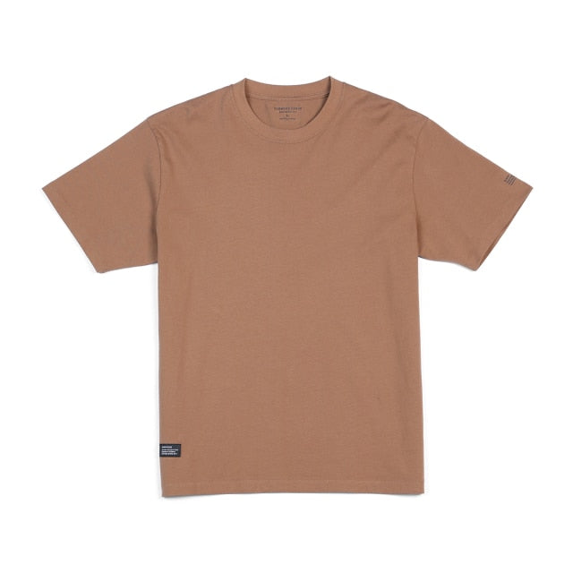 Summer Spring Solid Color High Quality T-Shirt