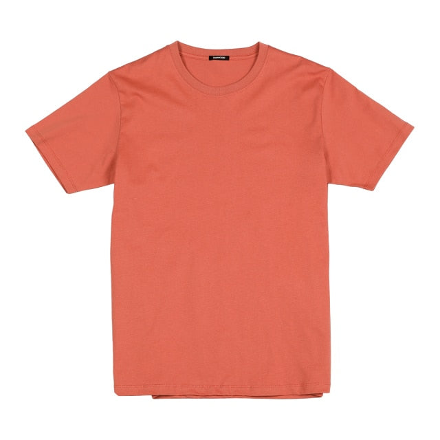 Summer Causal High Quality Cotton O-Neck T-Shirt