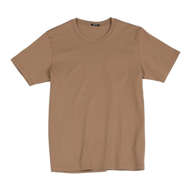 Summer Causal High Quality Cotton O-Neck T-Shirt