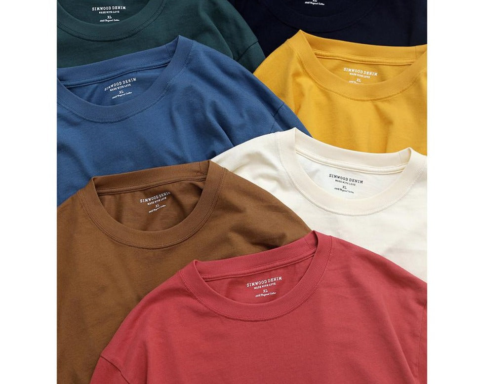 Solid Color High Quality Long Sleeve T-Shirt