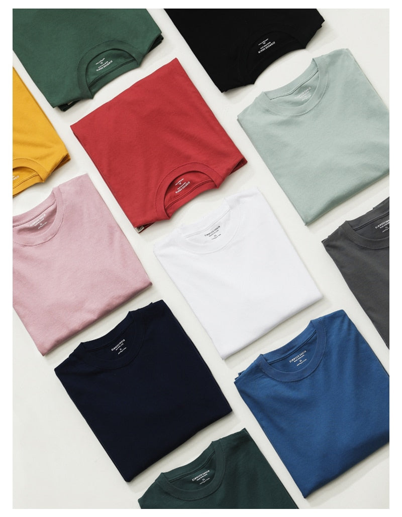 Solid Color High Quality Long Sleeve T-Shirt