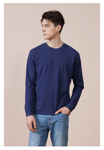 Solid Color High Quality Long Sleeve T-Shirt