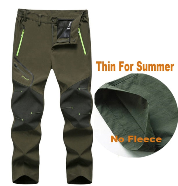 Summer Spring Thin Lightweight Waterproof Outdoor Pants